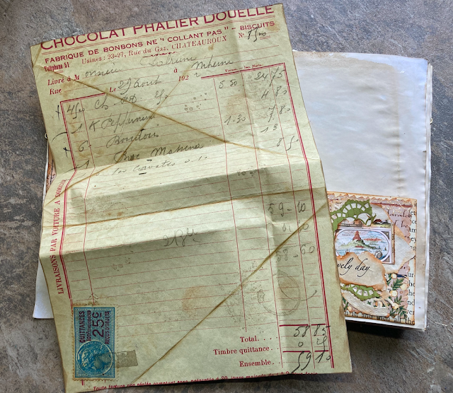 Junk Journal: Pockets & Ageing Documents