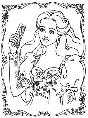 barbie coloring pages free barbie coloring pages free
