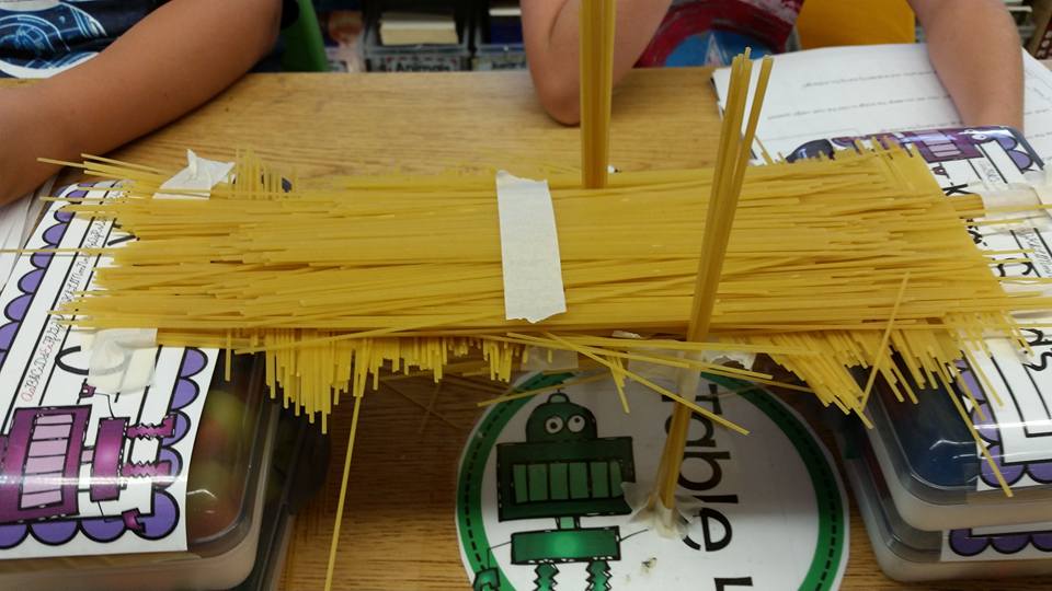 Growing a STEM Classroom Strongest Pasta Bridges Challenge