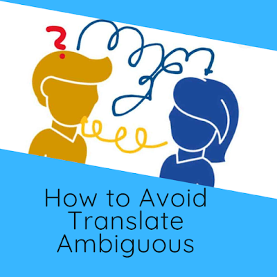 Avoid Translate Ambiguous