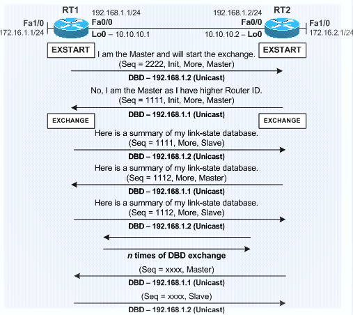 Internetworks: OSPF Neighbor states