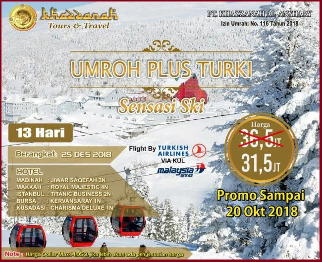 promo umroh plus turki 2018 promo umroh plus turki 2018
