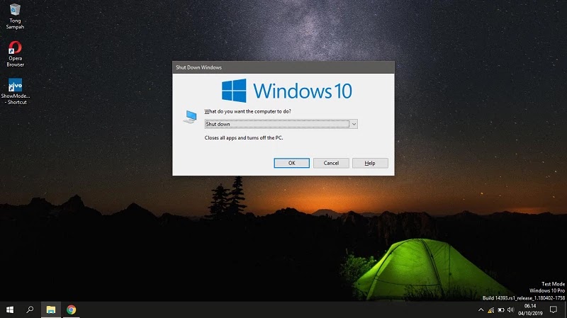 Mematikan Laptop dengan Keyboard ALT- F4