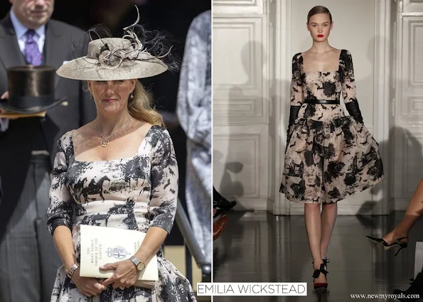 Countess Sophie wore Emilia Wickstead AutumnWinter 2012 Ready-To-Wear Collection