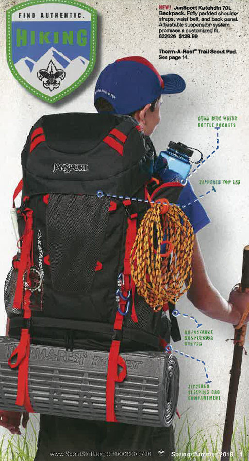 boy scout day pack