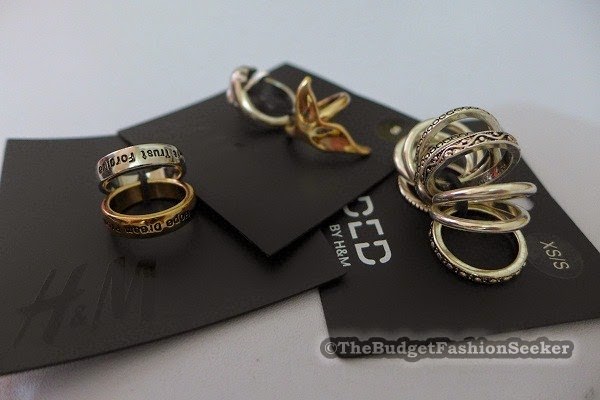 Multi Ring Sets from H&M Singapore