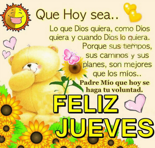 Resultado de imagen para imagenes feliz jueves dios te bendiga