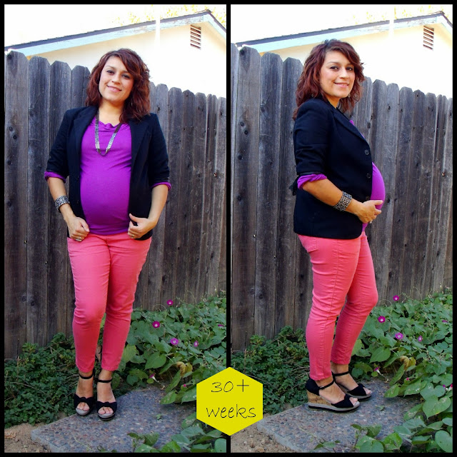 Maternity looks, Maternity clothes, Maternity outfits, Thrifted maternity, Dressing your bump, Inexpensive maternity, 30 weeks