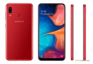 daya baterai samsung galaxy a20