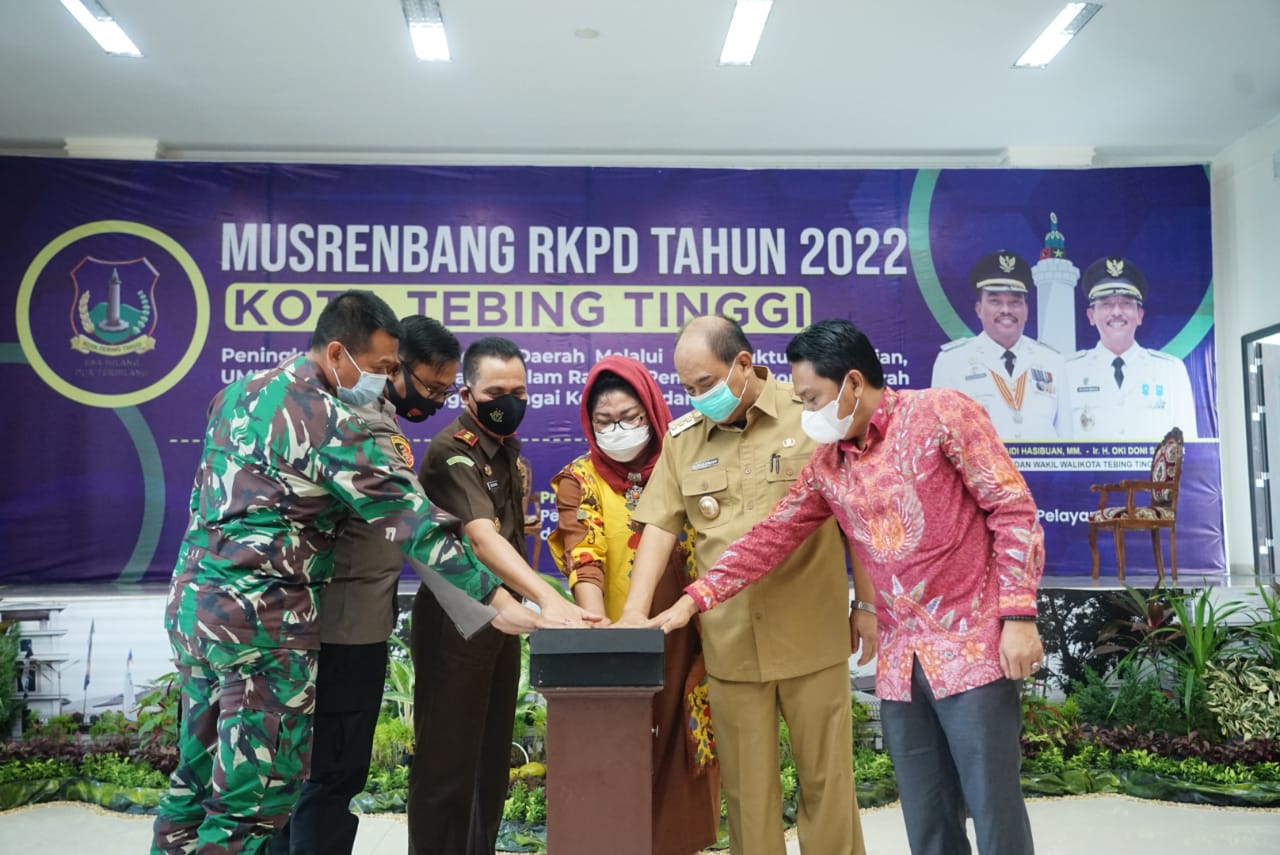 Walikota Tebingtinggi Membuka Musrenbang RKPD Tahun 2022