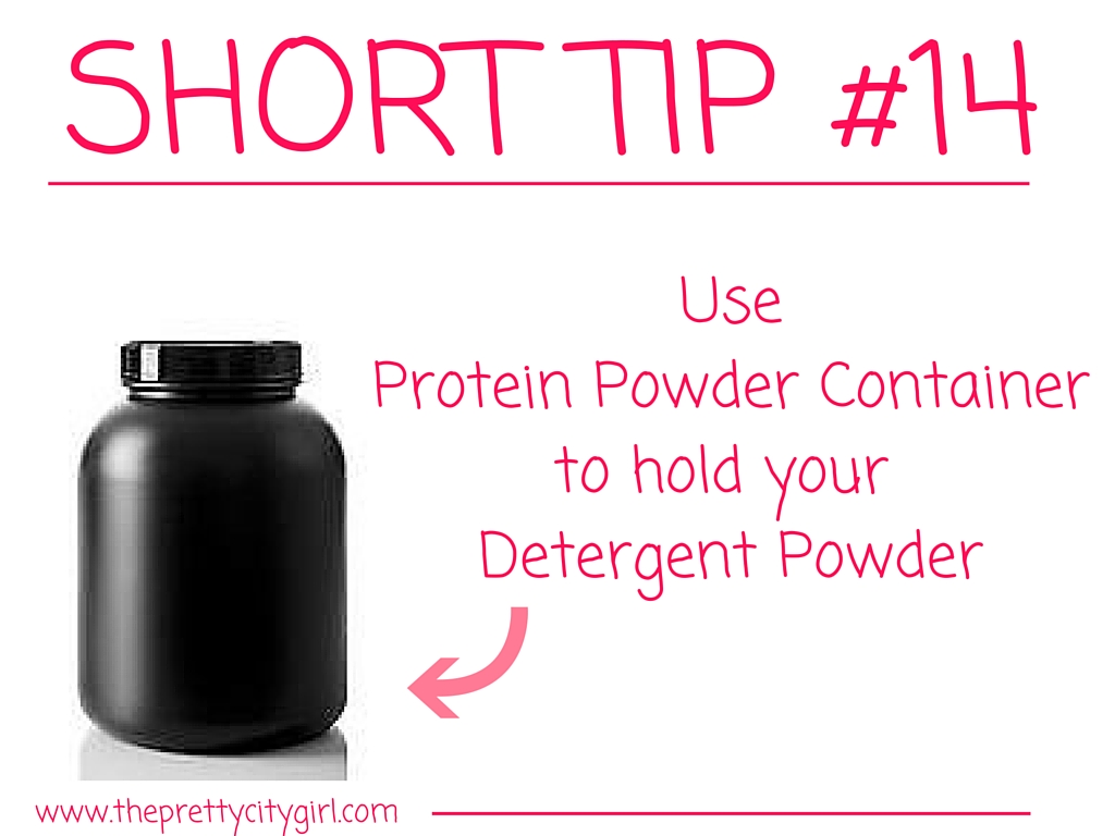 Short Tip #14 Protein Powder Container - The Pretty City Girl