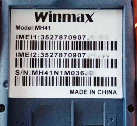 Winmax MH41 Flash File Download 6531E Official 100% Tested