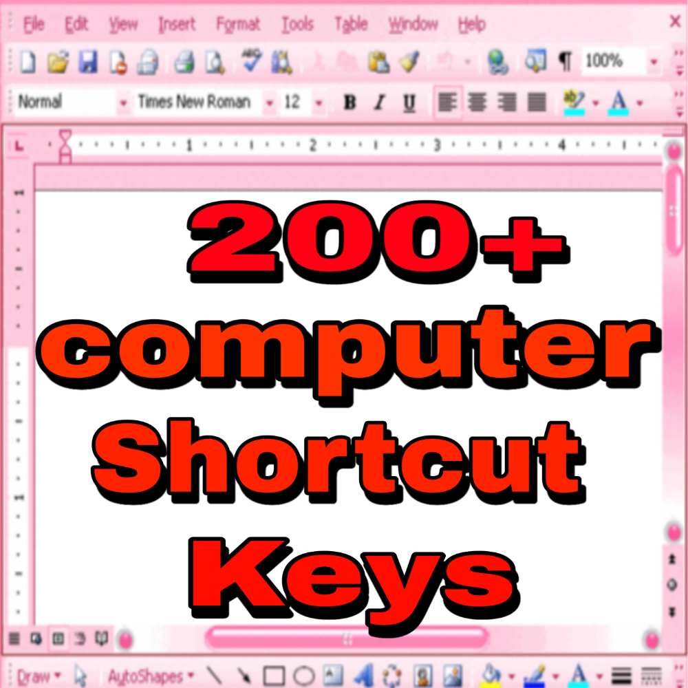 Computer Shortcut Keys List A To Z Informingworld Com