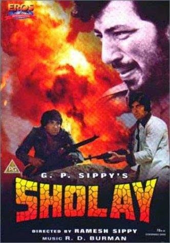 Sholay 1975 Hindi 720p DVDRip 1.3GB ESub