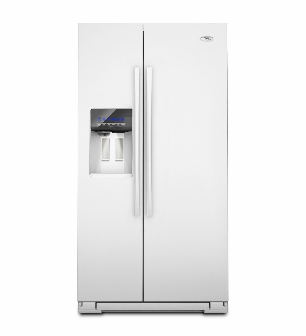 Whirlpool Refrigerator Brand GSF26C4EXW Gold White Refrigerator