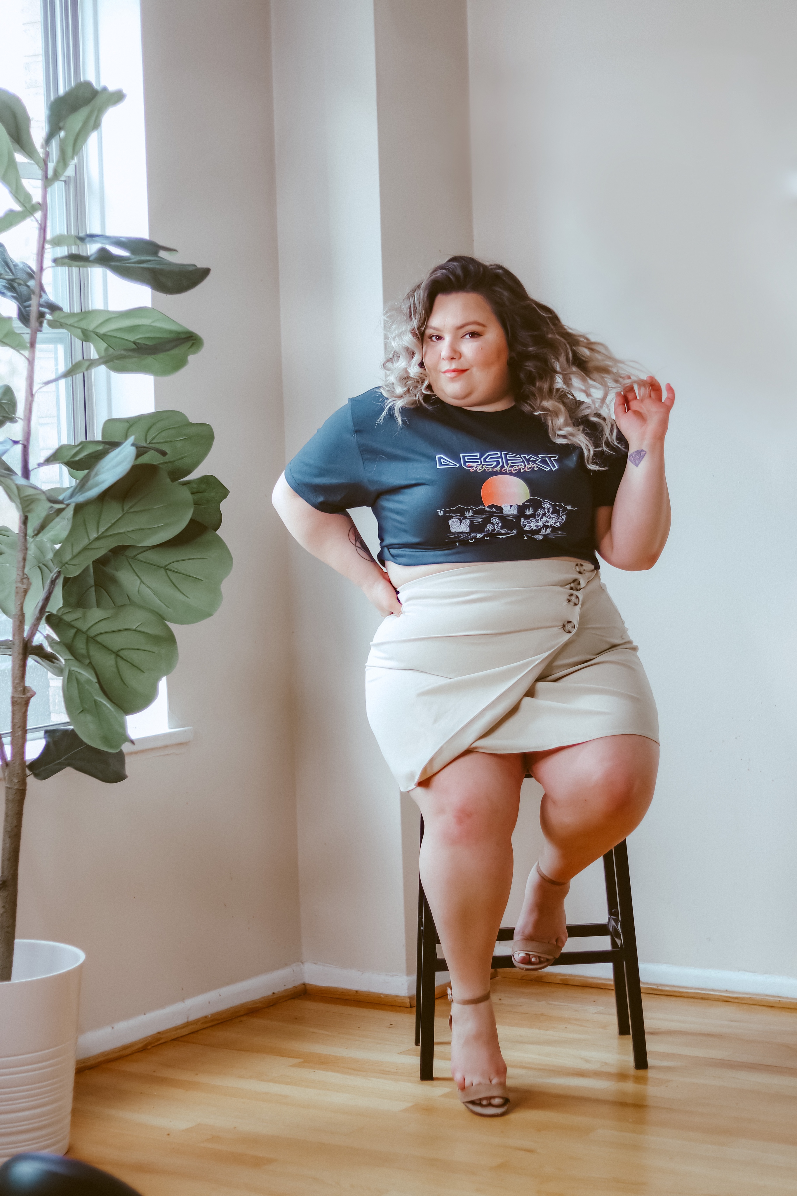 Outfit Ideas Plus Size Floral Pencil Skirt Plus Size At The Knee