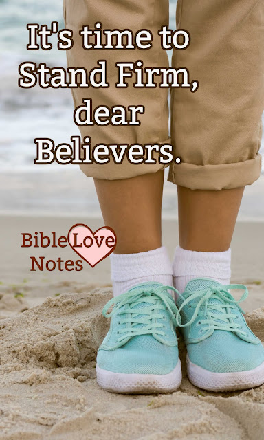 The time is coming, and is already here in some areas: the time to take a stand if you're a Christian.
