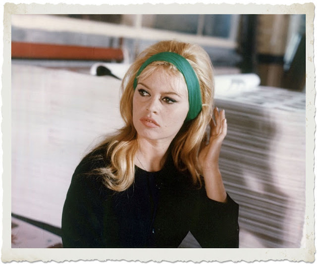 foulard in testa brigitte bardot