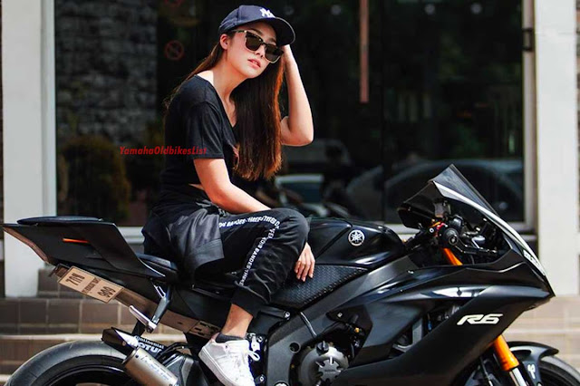 Thailand Girl Model Hana Lewis With Yamaha R6