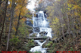 Amicalola Falls in Fall Season