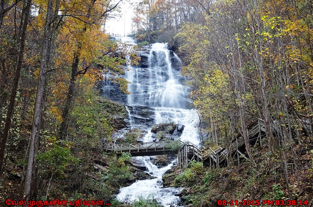 Amicalola Falls in Fall Season
