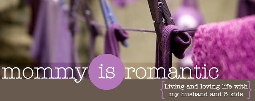 mommy is romantic {a mommy blog}
