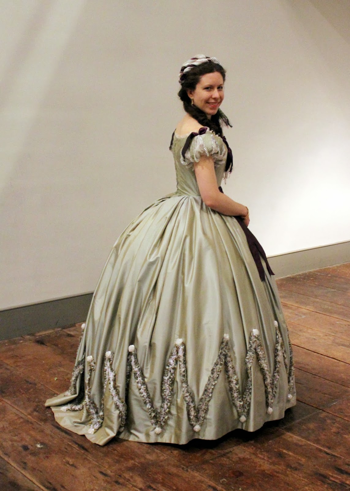 Couture Historique: 1860s Christmas Ball