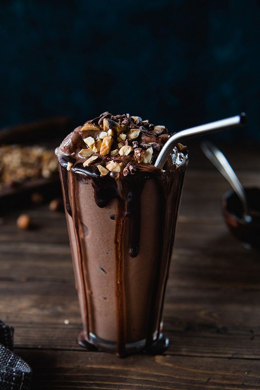 Decadent Chocolate Milkshake You'd Never Know Is Healthy Recipes For Food