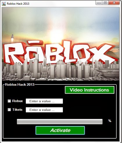 Hack Tool13 Roblox Hack 2014 - roblox tix hack