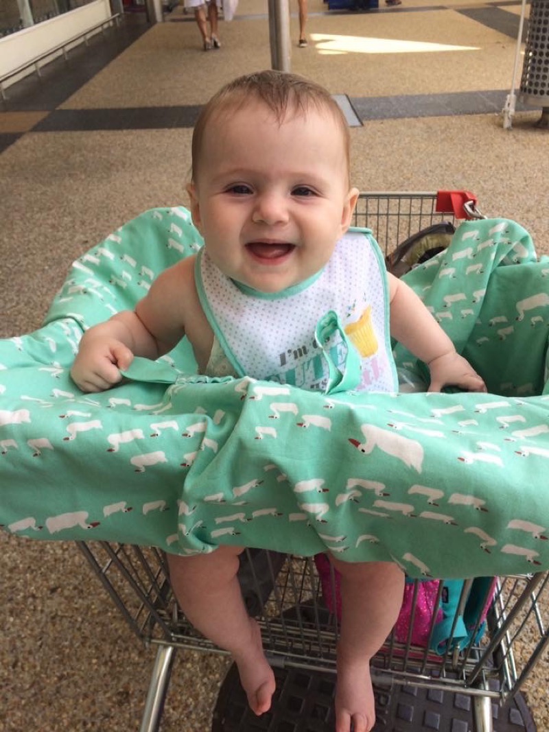 Shopping Trolley Cover The do's and don'ts tutorial. Libby's Lifestyle.