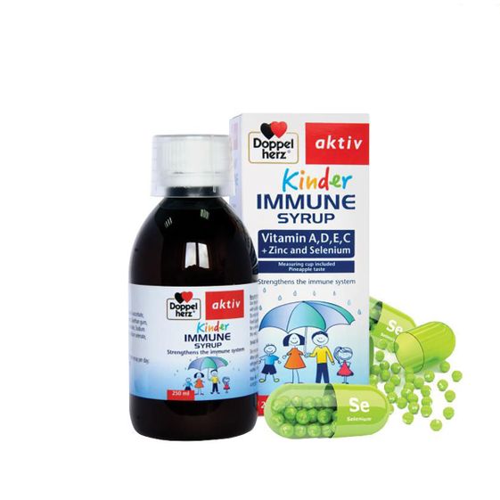 KINDER IMMUNE SYRUP MIỄN DỊCH 250ML – DOPPELHERZ