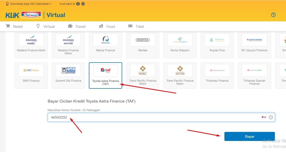 Praktis! Cara Cek Angsuran Toyota Astra Finance, 100