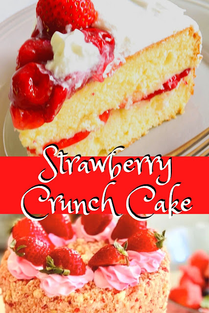 tiktok strawberry crunch cake tiktok strawberry crunch cake