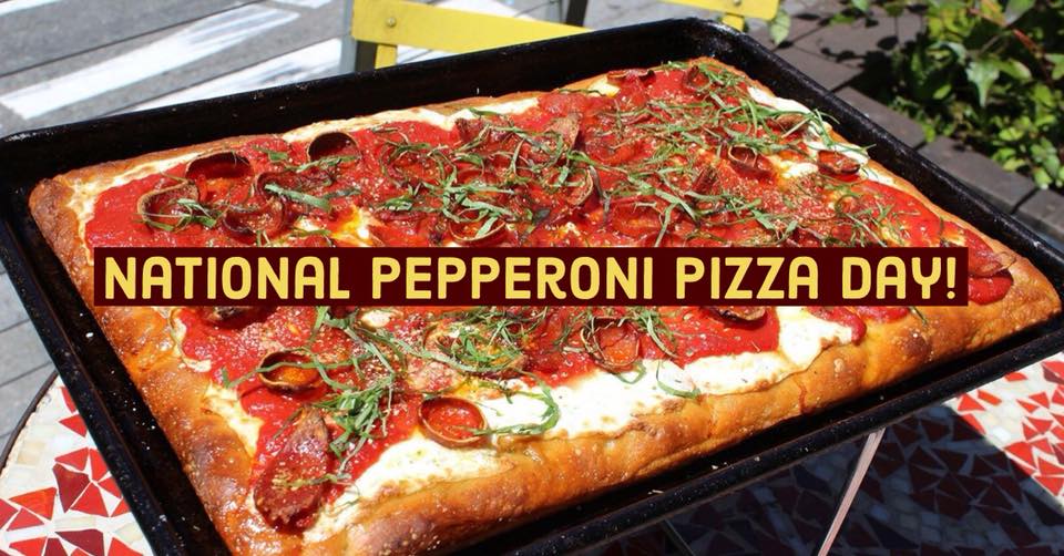 National Pepperoni Pizza Day