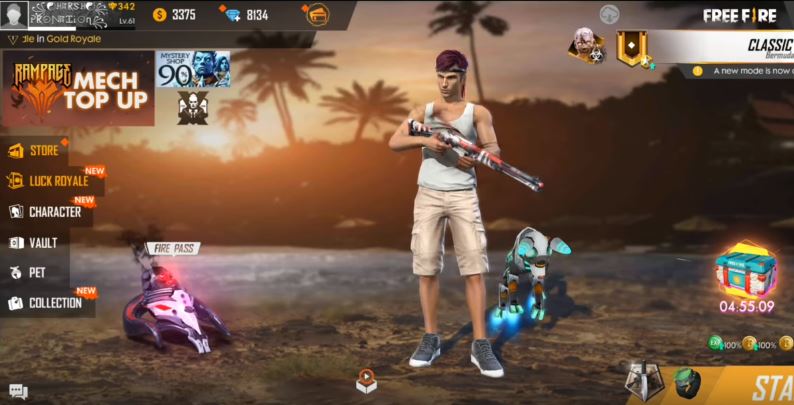 How to play free fire in jio phone online