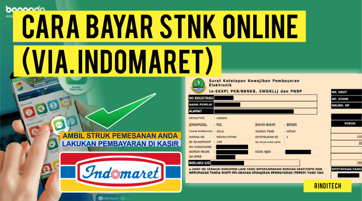 Cara Perpanjang STNK Online di Jawa Barat (via. Indomaret) Rindi Tech