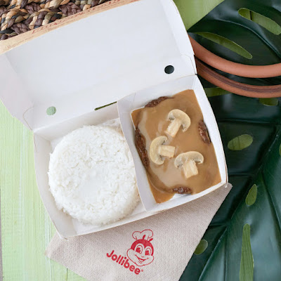 Jollibee Burger Steak’s beefy-saucy linamnam ulam, still at P50!