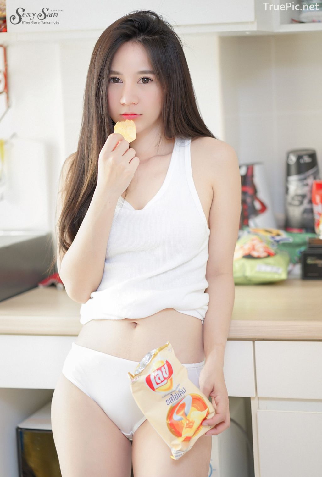 Thailand Sexy Girl - จิดาภา ตั้งสุขสบายดี (Pockyming) - Snack Lays for lazy day - TruePic.net - Picture 19