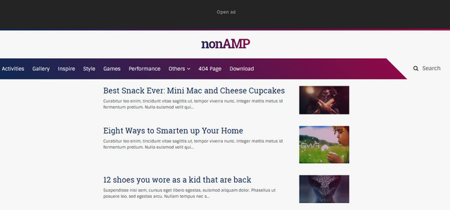 Nonamp Mini Responsive Blogger Templates Nonamp Mini Responsive Blogger Templates