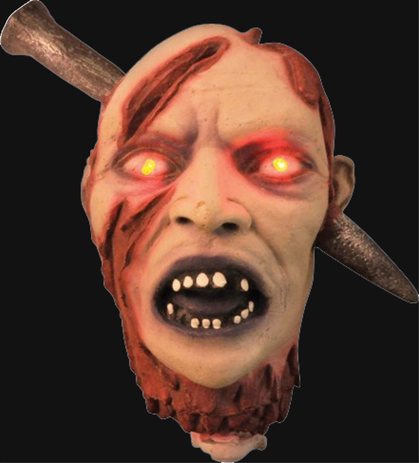 zombie night terror head anatomy