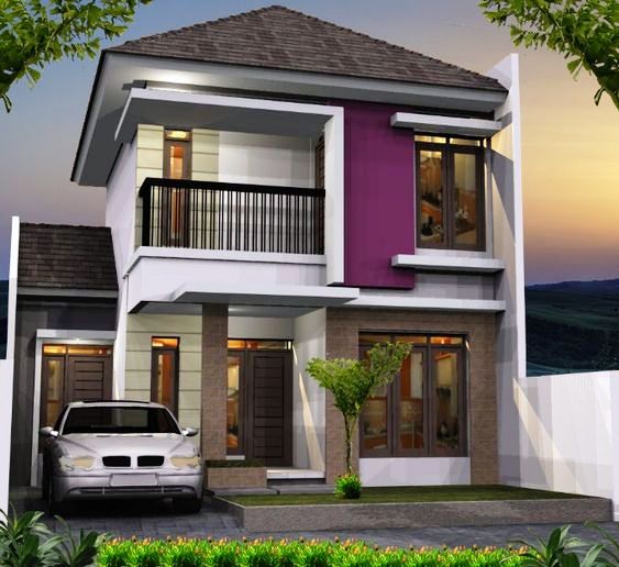 43+ Rumah 2 Lantai Atap Limas Background