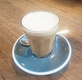 Piggery Cafe, Sherbrooke, latte