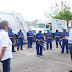   Dota Othón Hernández de uniformes y equipo sanitizante a personal de Limpia Pública 