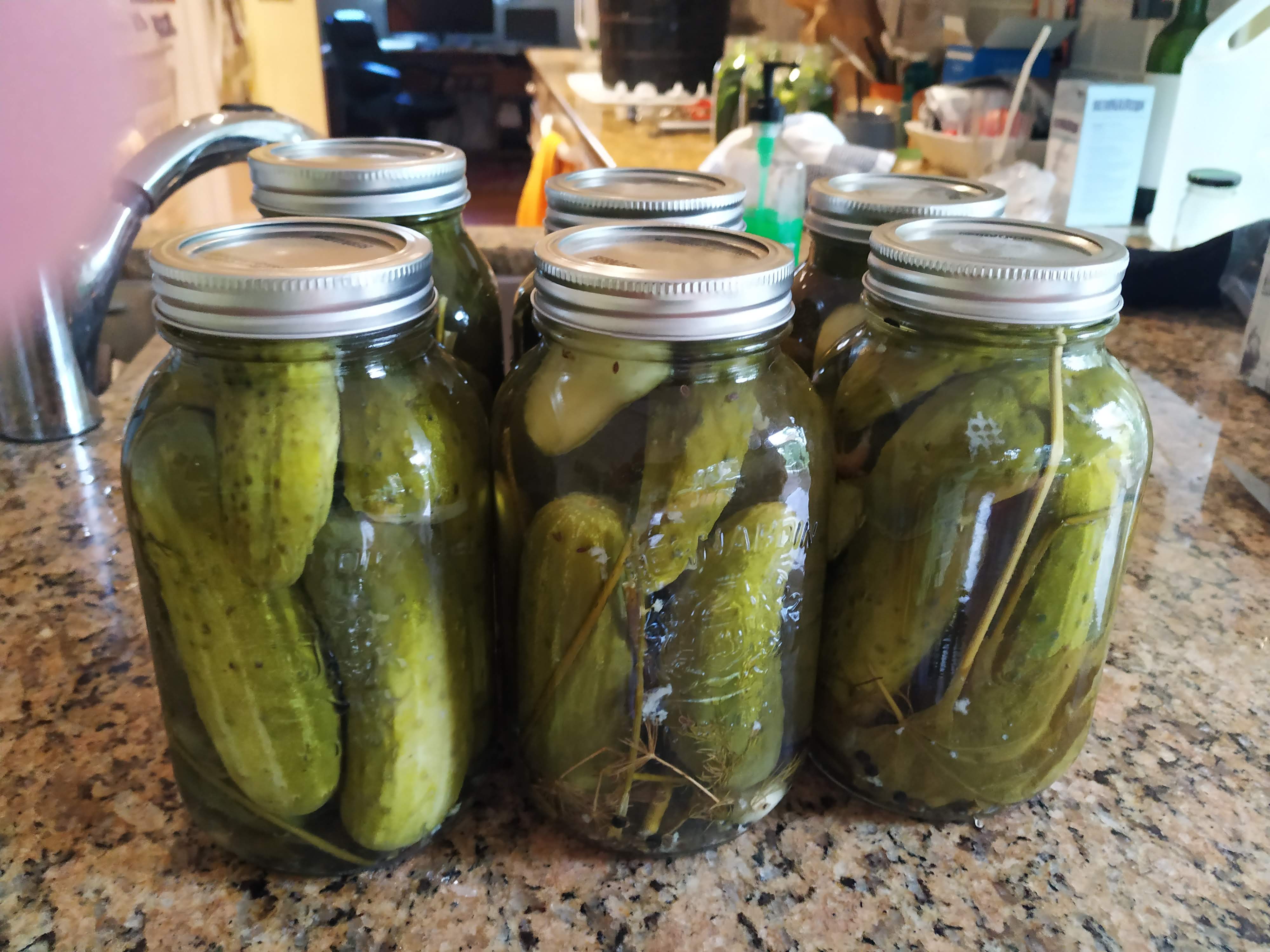 That's one for the book Mom's Dill Pickles