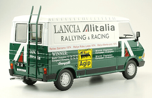 IVECO Fiat 242 VAN Lancia Alitalia Rally Service Assistenza