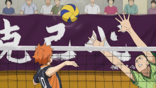 ハイキュー!! アニメ 2期13話 日向翔陽マイナステンポ | HAIKYU!! Karasuno vs Kakugawa