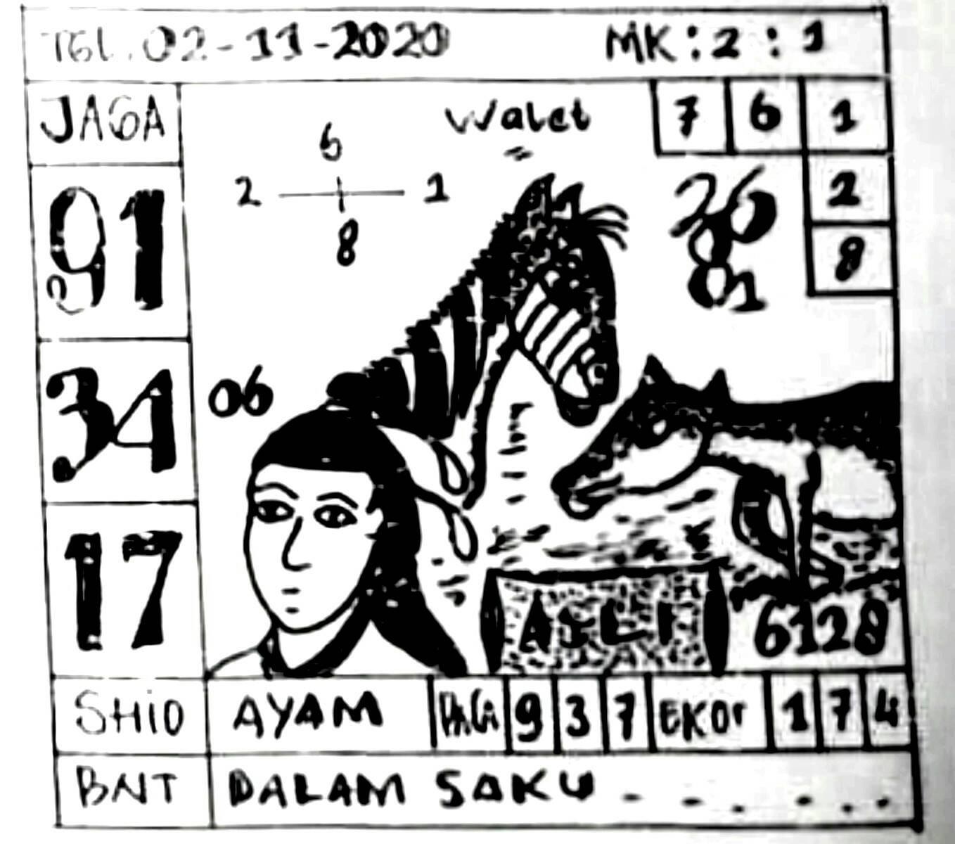 Syair Togel Singaporepools 02 November 2020. Syair Terlengkap hari ini