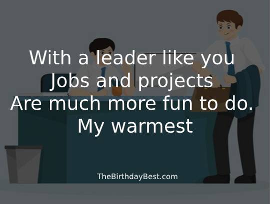 Birthday Wishes for Boss Birthday Wishes for Boss