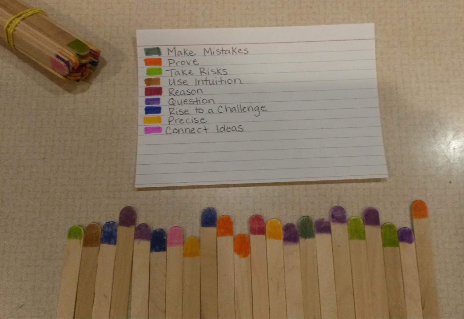 My Journey So Far... Purposeful Popsicle Stick Picking