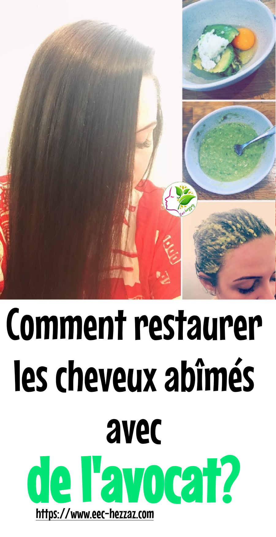 Comment restaurer les cheveux abîmés avec de l'avocat?